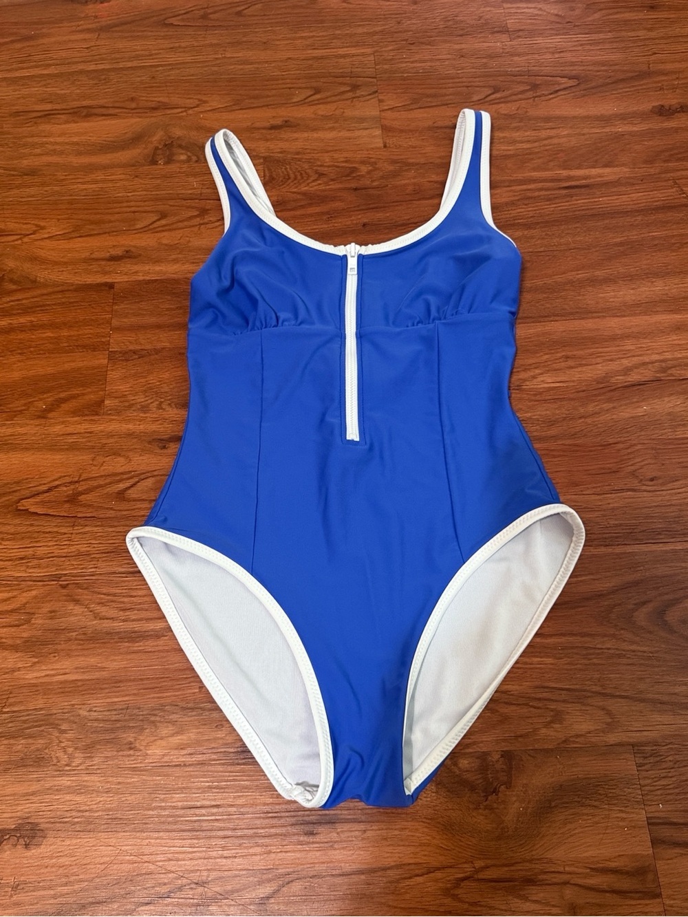 Tommy Hilfiger Zip-Front One-Piece Swimsuit